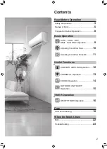 Preview for 3 page of Daikin FTXF60WVMA Operation Manual