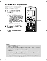 Предварительный просмотр 15 страницы Daikin FTXG25CVMAS Operation Manual