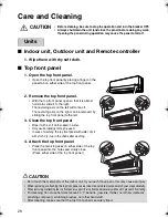 Preview for 21 page of Daikin FTXG25CVMAS Operation Manual