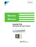 Daikin FTXG25CVMAW Service Manual предпросмотр