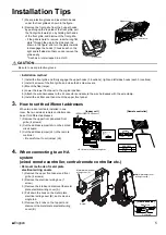 Preview for 7 page of Daikin FTXJ20LV1BW Installation Manual