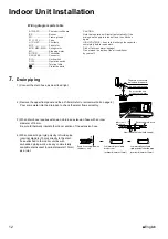 Предварительный просмотр 14 страницы Daikin FTXJ20LV1BW Installation Manual