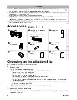 Предварительный просмотр 4 страницы Daikin FTXJ20MV1BS Installation Manual