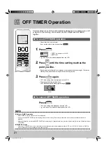 Предварительный просмотр 22 страницы Daikin FTXJ25PVMAW Operation Manual