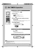 Preview for 23 page of Daikin FTXJ25PVMAW Operation Manual