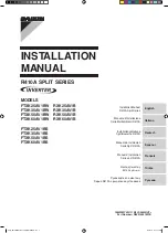 Preview for 1 page of Daikin FTXK25AV1BS Installation Manual