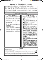 Preview for 60 page of Daikin FTXK25AV1BS Installation Manual