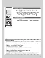 Preview for 21 page of Daikin FTXLS25K2V1B Operation Manual