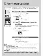 Preview for 22 page of Daikin FTXLS25K2V1B Operation Manual