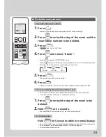 Preview for 29 page of Daikin FTXLS25K2V1B Operation Manual