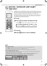 Preview for 19 page of Daikin FTXM20UVMA Operation Manual