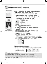 Предварительный просмотр 22 страницы Daikin FTXM20UVMA Operation Manual