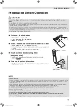 Предварительный просмотр 11 страницы Daikin FTXM20W1VMA Operation Manual