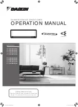 Daikin FTXM20W2VMA Operation Manual preview