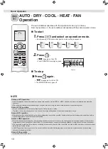 Preview for 14 page of Daikin FTXM22VVLT Operation Manual