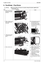 Предварительный просмотр 20 страницы Daikin FTXM35K3V1B Removal Procedure
