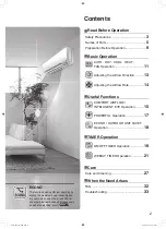 Preview for 3 page of Daikin FTXM50PVMA Operation Manual