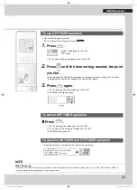 Preview for 21 page of Daikin FTXM50PVMA Operation Manual