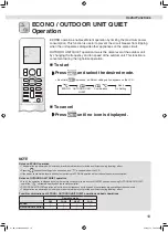 Предварительный просмотр 19 страницы Daikin FTXM50UVMZ Operation Manual