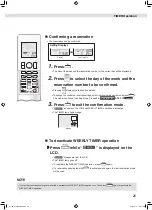 Preview for 27 page of Daikin FTXM50UVMZ Operation Manual