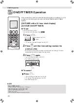 Preview for 26 page of Daikin FTXM50WVMA Operation Manual