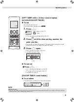 Preview for 27 page of Daikin FTXM50WVMA Operation Manual