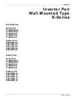 Preview for 2 page of Daikin FTXN09KEVJU Service Manual