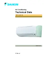 Daikin FTXN25L9 Technical Data Manual предпросмотр