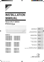 Daikin FTXN25MV1B Installation Manual preview