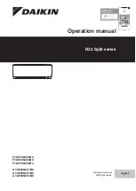 Daikin FTXP20N5V1B9 Operation Manual предпросмотр