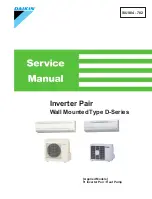 Предварительный просмотр 1 страницы Daikin FTXS09DVJU Service Manual