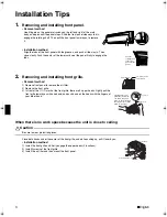 Предварительный просмотр 5 страницы Daikin FTXS20DVMW Installation Manual