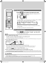 Предварительный просмотр 17 страницы Daikin FTXS20LVMA Operation Manual