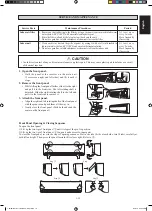 Preview for 17 page of Daikin FTXS25A Installation Manual