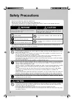 Предварительный просмотр 4 страницы Daikin FTXS25J2VMA Operation Manual