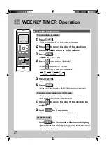 Предварительный просмотр 28 страницы Daikin FTXS25J2VMA Operation Manual