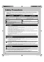 Preview for 3 page of Daikin FTXS30HVJU Operation Manual