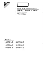 Daikin FTXS35K2V1B Installation Manual preview