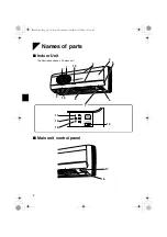 Предварительный просмотр 6 страницы Daikin FTXS50BVMB Operation Manual