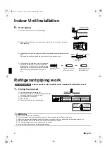 Предварительный просмотр 11 страницы Daikin FTXS50EV1B Installation Manual