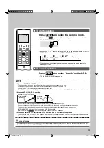 Предварительный просмотр 17 страницы Daikin FTXS50KAVMN Operation Manual