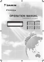 Предварительный просмотр 1 страницы Daikin FTXS50LVMA Operation Manual