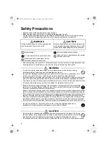 Предварительный просмотр 3 страницы Daikin FTXS80KVMA Operation Manual