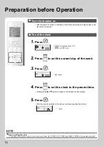 Preview for 12 page of Daikin FTXTM30M2V1B Operation Manual