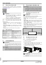 Preview for 4 page of Daikin FTXTM30R2V1B Installation Manual