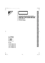 Preview for 1 page of Daikin FTXTP25K3V1B Installation Manual