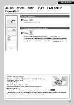 Preview for 11 page of Daikin FTXTP25K3V1B Operation Manual