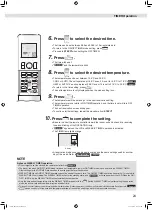 Preview for 25 page of Daikin FTXV20W1VMA Operation Manual