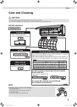 Предварительный просмотр 29 страницы Daikin FTXV20W1VMA Operation Manual