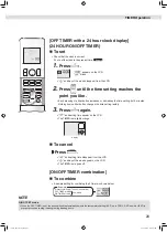 Preview for 61 page of Daikin FTXV20W1VMA Operation Manual